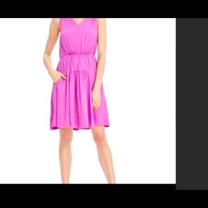 Banana Republic lilac goddess dress.